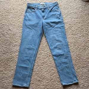 Abercrombie & Fitch Light Blue Straight Leg Jeans